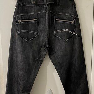 Emporio Armani black denim jeans